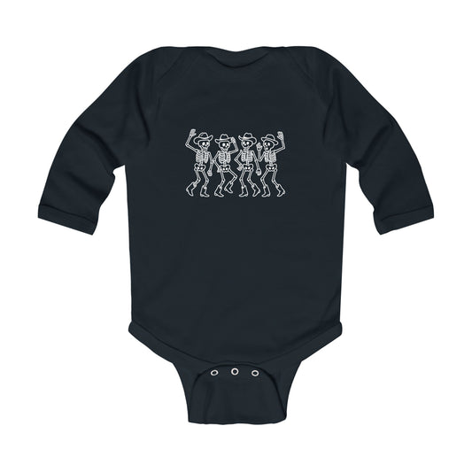 Baby Skeleton Long Sleeve Bodysuit