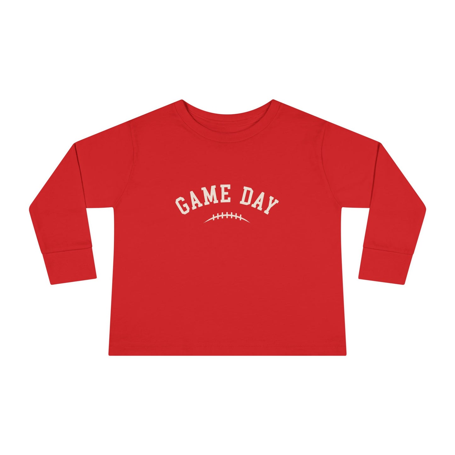 Toddler Game Day Long Sleeve Tee