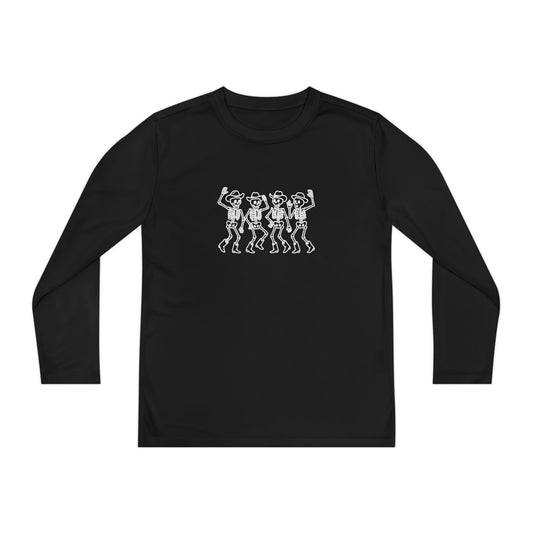 Youth Skeleton Long Sleeve Tee