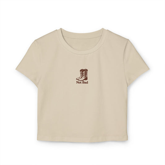 Cowboy Boot Baby Tee