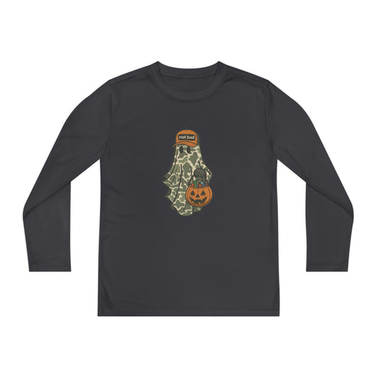 Youth Camo Ghost Long Sleeve Tee