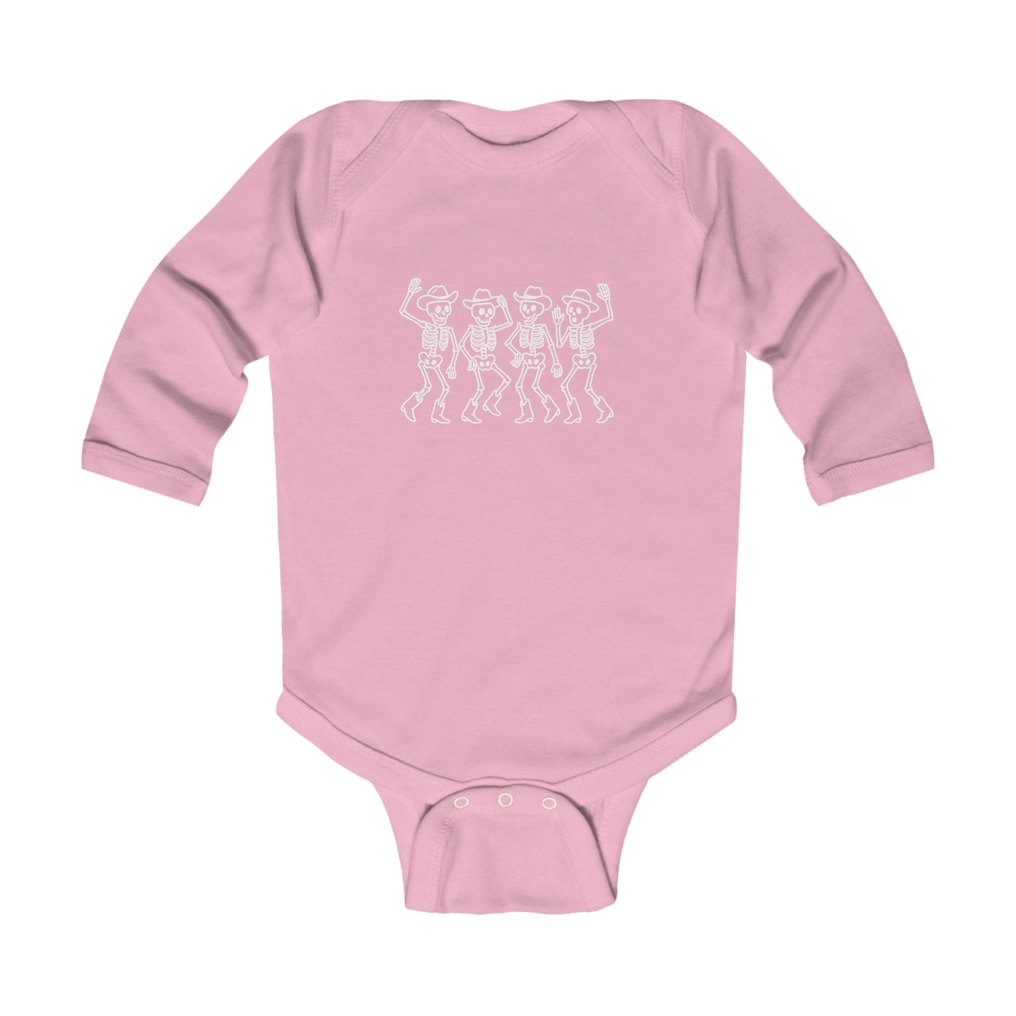 Baby Skeleton Long Sleeve Bodysuit