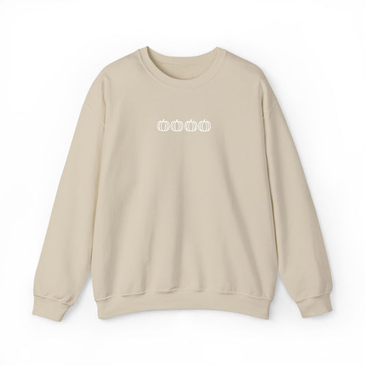 Pumpkin Heavy Blend Crewneck Sweatshirt