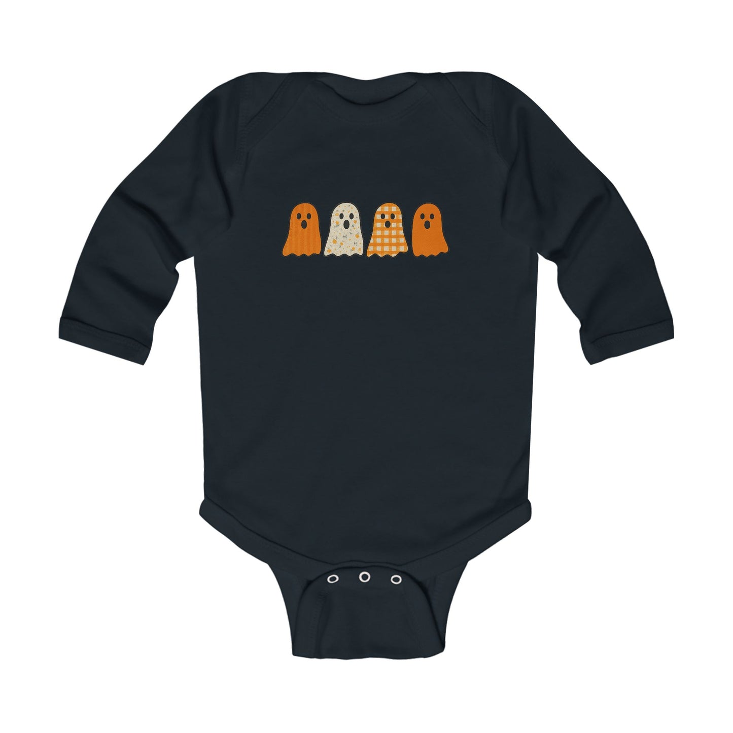 Baby Ghost Long Sleeve Bodysuit