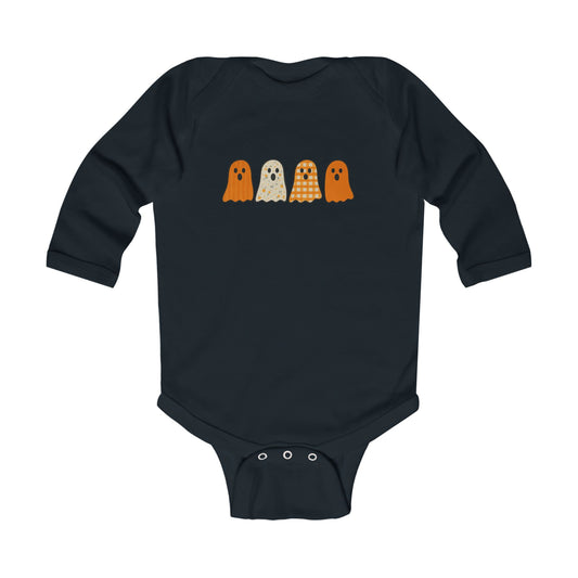 Baby Ghost Long Sleeve Bodysuit
