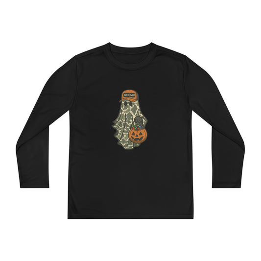 Youth Camo Ghost Long Sleeve Tee