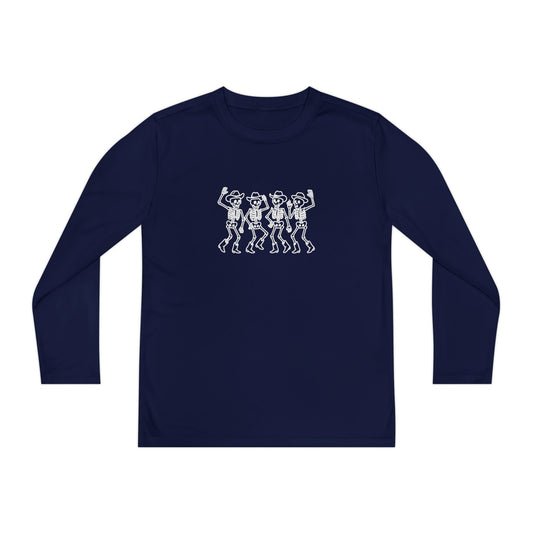 Youth Skeleton Long Sleeve Tee